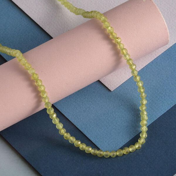 Peridot Halskette, 45 cm - 33,95 ct. image number 2