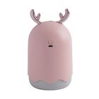 USB-Mini-Bären-Luftbefeuchter mit farbwechselndem Umgebungslicht, rosa image number 3