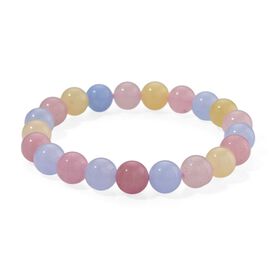 Multi Beryll Quarzit Armband Flexibles cm ca. 150.00 ct