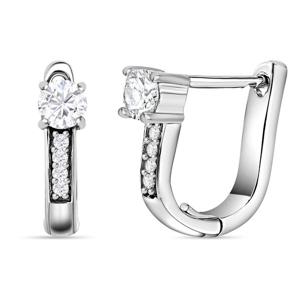 Moissanit Ohrringe - 0,54 ct.