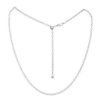 Verstellbare Erbskette, ca. 60 cm, 925 Silber ca. 4,00g