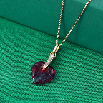 GP Italian Garden Kollektion- Rosa zweifarbiges Muranoglas aus Italien, Zirkon und blaues Saphir Schmuckset