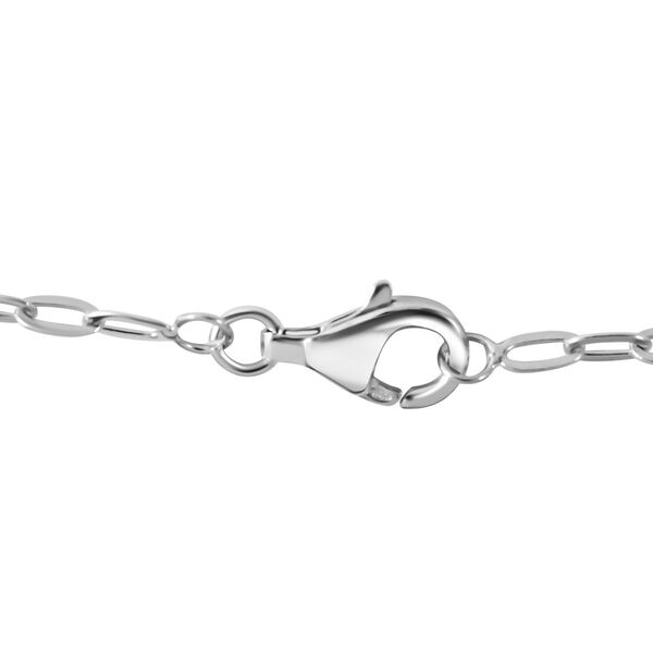 Moissanit Anhänger mit 45cm Kette - 7,24 ct. image number 6