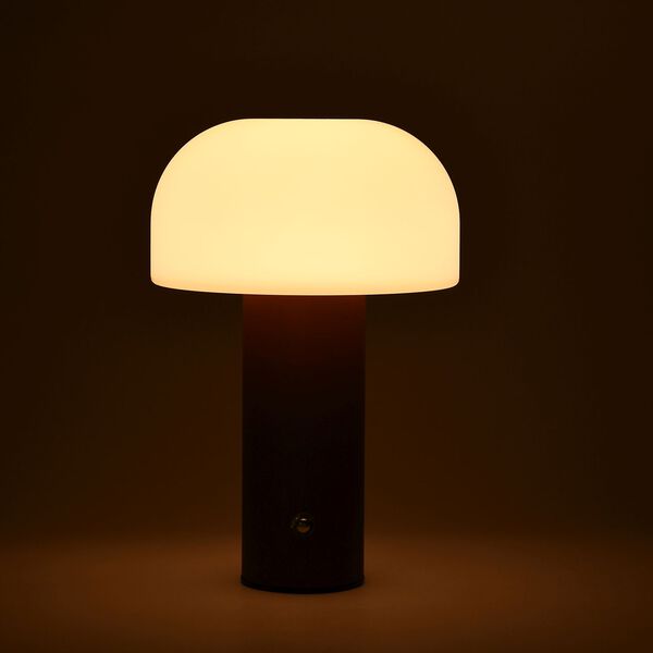 LIVMORE Wiederaufladbare und tragbare LED-Tischlampe, 12,5x20,5cm, Rosa image number 2