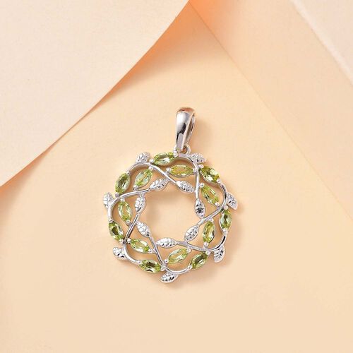 Peridot Anhänger - 1,09 ct. image number 1