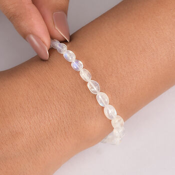 D'Joy AAA Meetiyagoda Regenbogen Mondstein 19+5cm Armband - 25 ct.