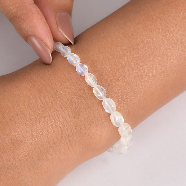 D'Joy AAA Meetiyagoda Regenbogen Mondstein 19+5cm Armband - 25 ct. image number 3