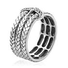 Royal Bali Kollektion - Schnalle Ring 925 Silber image number 3
