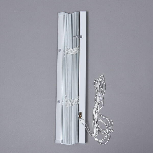 Klemmjalousie aus Aluminium, Gr&ouml;&szlig;e 60x130 cm, Wei&szlig; image number 1