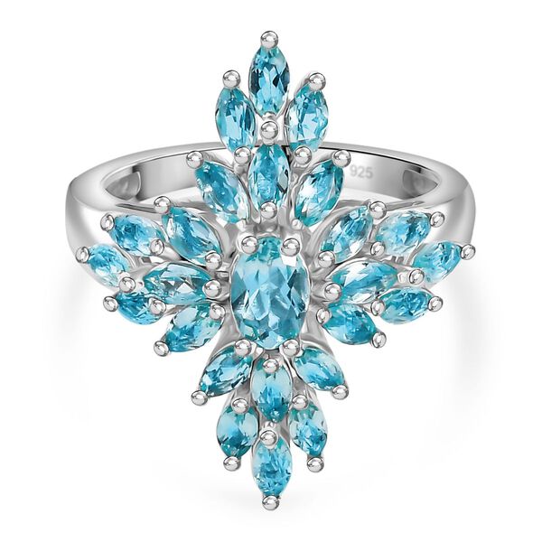 AA Lagunen Apatit Ring - 2,62 ct. image number 0