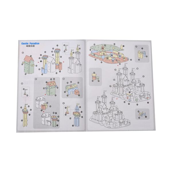 3D-Puzzle Märchenschloss, inkl. aller Werkzeuge, 30x26x27cm image number 12