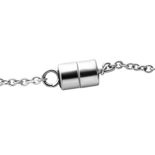 Gr&uuml;nes Aventurin-Collier, ca. 45 cm, Edelstahl ca. 8.76 ct image number 4