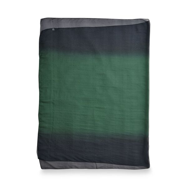 LA MAREY Ombre Chiffon Seiden Schal, Gr&uuml;n image number 8