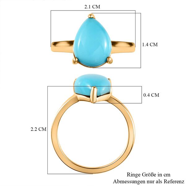 Sleeping Beauty T&uuml;rkis-Ring - 3,56 ct. image number 7