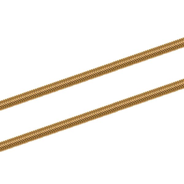 Weiße Süßwasser Perle Halskette ca. 50 cm Reiner Edelstahl IP-Goldfarbe image number 4