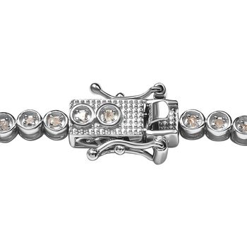 Diamant Armband, ca. 19 cm, 925 Silber platiniert ca. 0.50 ct