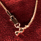 Flexible Spiga-Halskette in rosévergoldetem 925 Silber image number 2