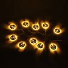 Lichterkette Lichtgirlande Kugeln Engel mit 10 warmweißen LEDs Beleuchtung, 2xAA Batterie (nicht inkl.), Größe 135+30 cm