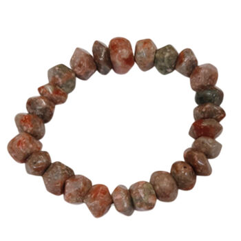 Flexibles Herbst-Jaspis Armband - 145 ct.