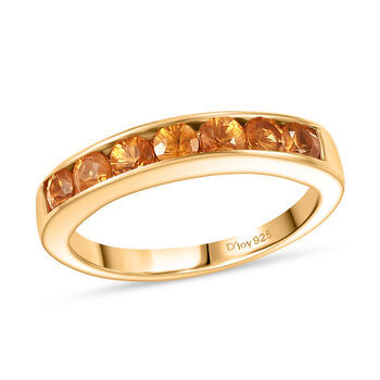 D'Joy AA orange Saphir Ring - 1,05 ct.