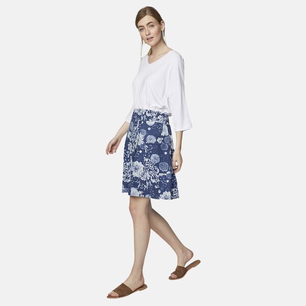 Bambus V-Ausschnitt T-Shirt, Größe 42, Weiß image number 2