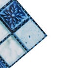 20er-Set - Mosaik-Wandaufkleber, Blau-Weiß image number 2