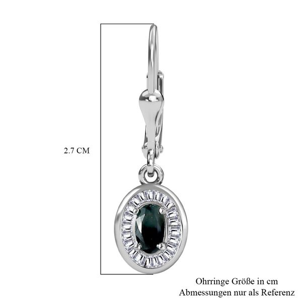 Alexandrit und Diamant Ohrringe - 0,75 ct. image number 6