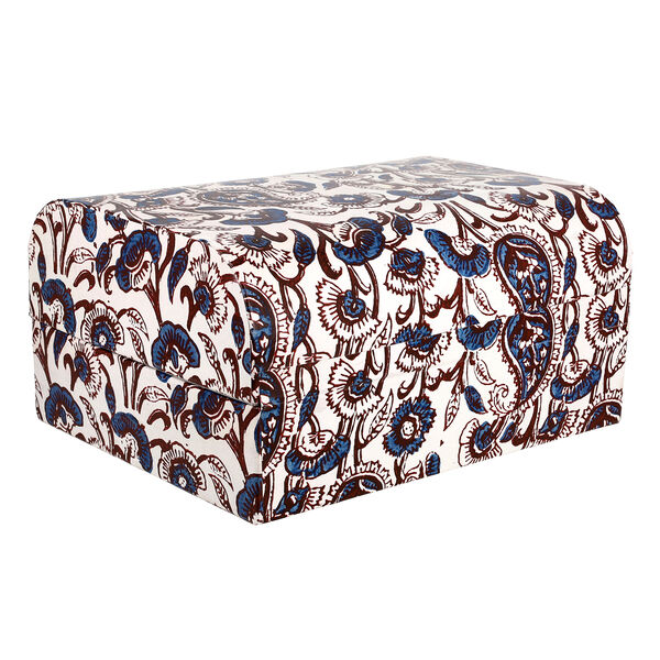 2er-Set Damask Bedruckte Schatztruhe, Blumen image number 7