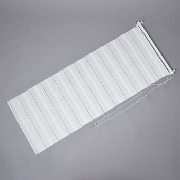 Easy-Klemm - 2-lagiges Fensterrollo, Off-White&nbsp;