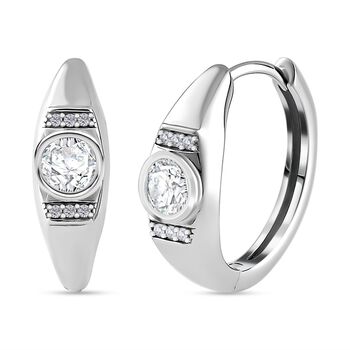 Moissanit Ohrringe - 0,77 ct.