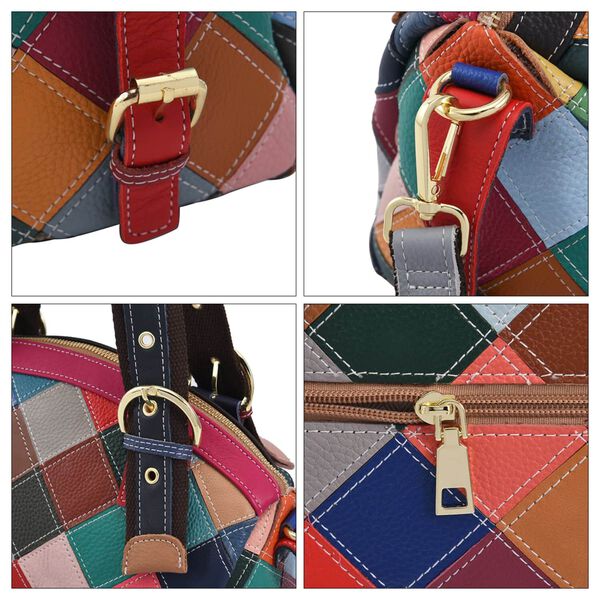 Chaos by Elsie Echtleder Patchwork Handtasche image number 4