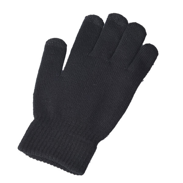 Unisex Dreieck Thermo Touchscreen Winterhandschuhe, Gr&ouml;&szlig;e: XL, Schwarz image number 3
