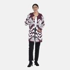 Kuschelweicher, geschmeidiger Cardigan mit zwei Taschen, 110x82 cm, burgund