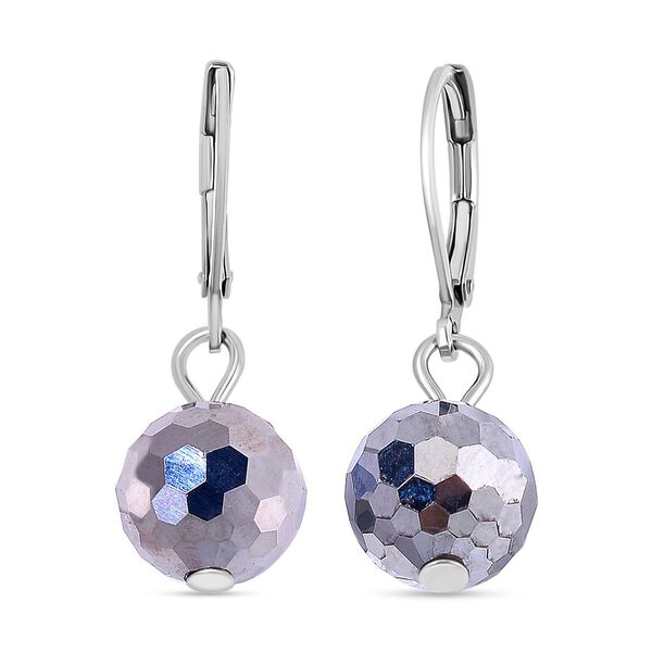 Terahertz Ohrringe Reiner Edelstahl ca. 10.00 ct