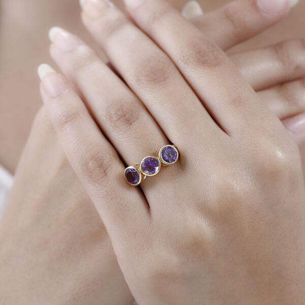 AA Mashamba Amethyst und Zirkon Ring - 2,37 ct. image number 3