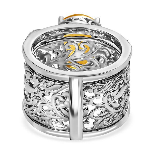 Citrin Cocktail Ring - 4,65 ct. image number 7