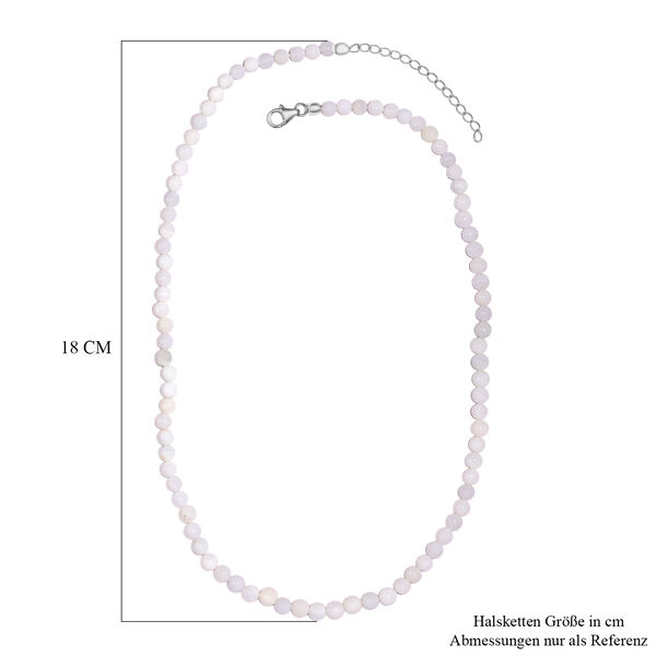 Pristine weiße Opal-Halskette image number 6