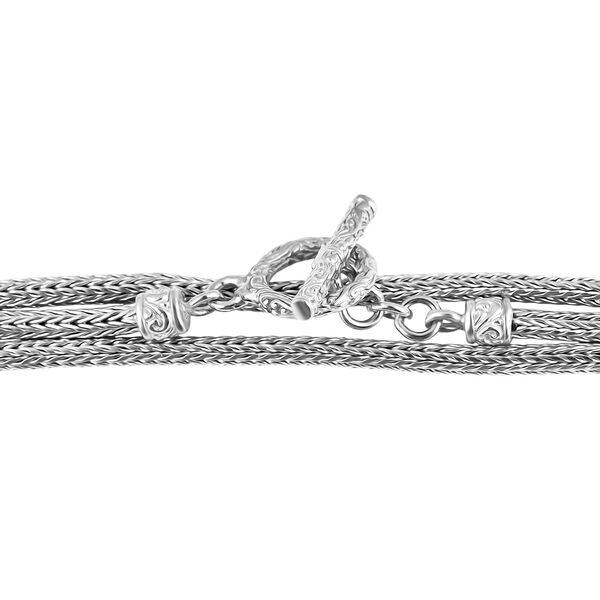 925 Silber Halskette ca. 150 cm ca. 54,10g image number 3