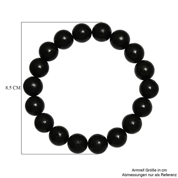 Shungit Armband, 19 cm,  ca. 165.00 ct image number 5