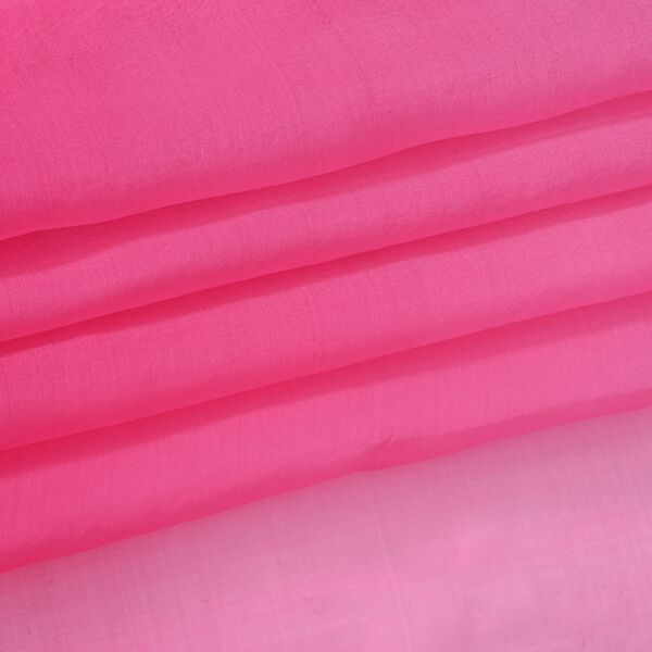  LA MAREY signature 100% silk scarf108*110cmweight:40gcolor:pink and Peach pinkMaterial:100% Mulberry silk image number 7