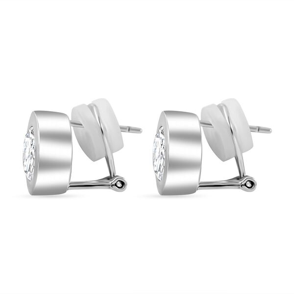 Moissanit Ohrringe - 3,51 ct. image number 3