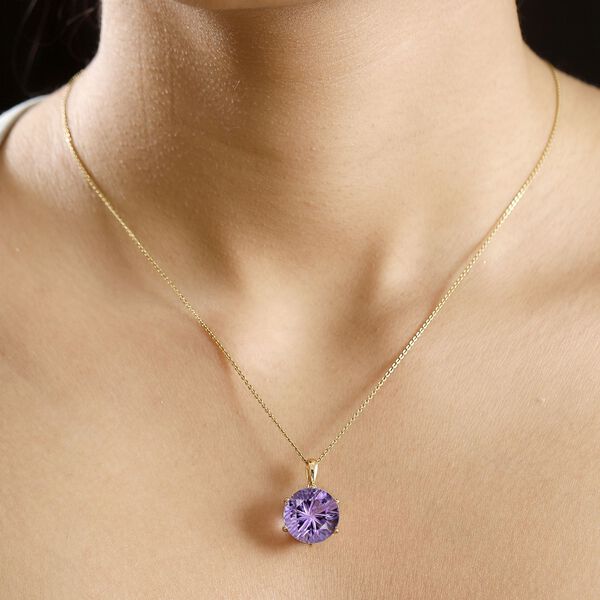 Rose De France Amethyst Anh&auml;nger - 9,51 ct. image number 2