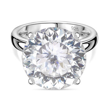 Moissanit Ring - 11,52 ct.