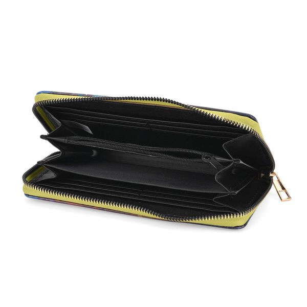 2-teiliges Geldbörsen-Set mit Vogel-Muster, 18x2,5x10 cm und 11x2,5x9 cm image number 5