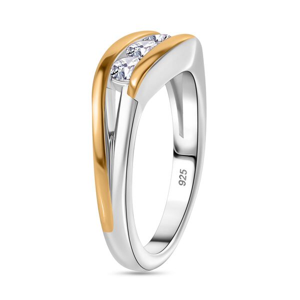 Moissanit Ring - 0,36 ct. image number 5