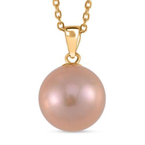 Edison Perle Anhänger mit Kette, t ca. 24,00 ct. image number 0