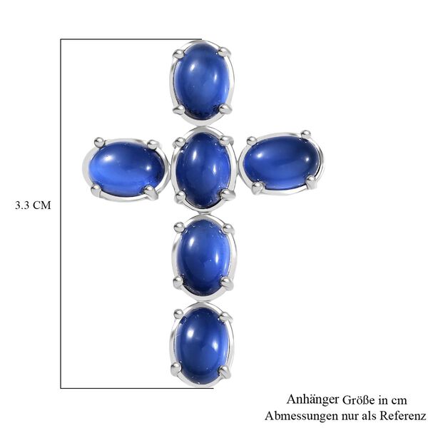 D'Joy Aurora Mondstein Anh&auml;nger, 925 Silber 750 vergoldet - 5,84 ct. image number 5