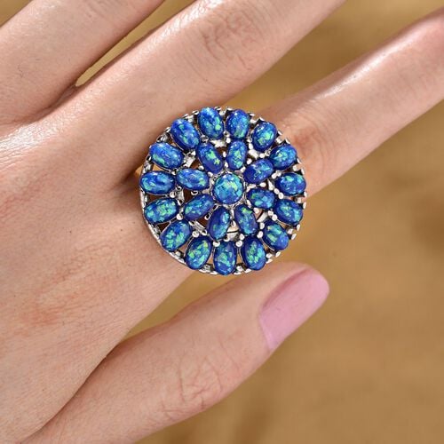 Simuliertes schwarzes Resin Ring Flexibel cm ca. image number 1