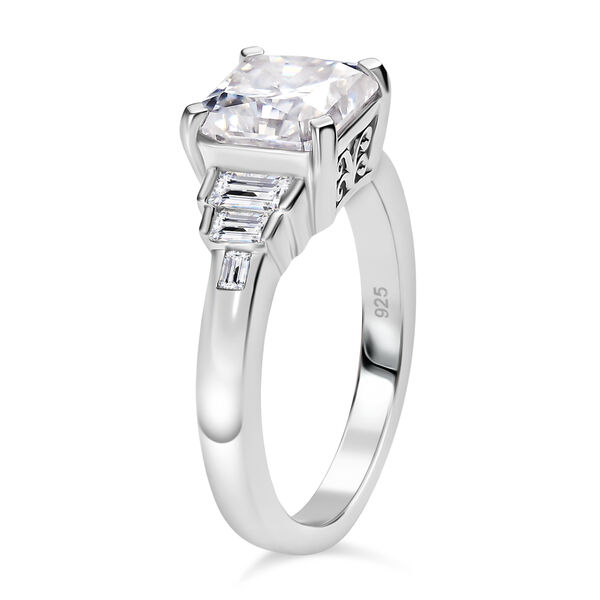 Moissanit Ring - 3 ct. image number 5