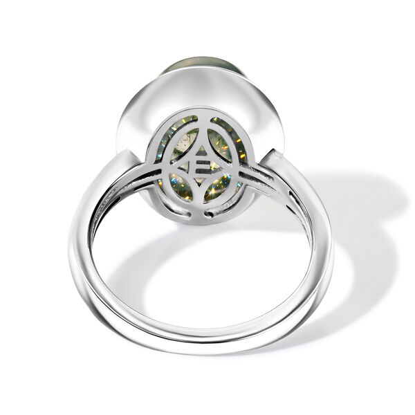 EVER TRUE Moosachat Ring Reine Bronze (Gr&ouml;&szlig;e 18.00) ca. 6,01 ct image number 2